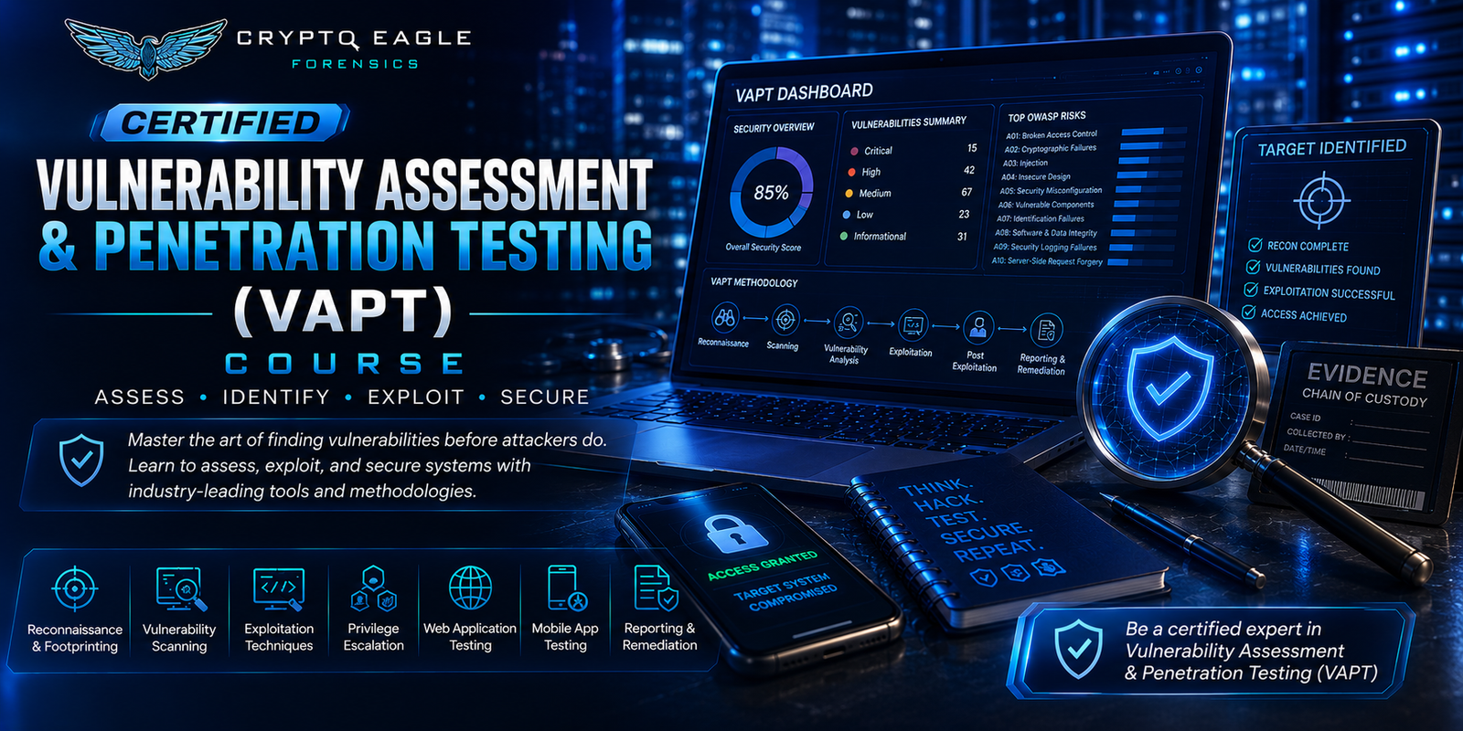 Certified Vulnerability Assessment and Penetration Testing Professional (Intermediate) — CVAPTP-I